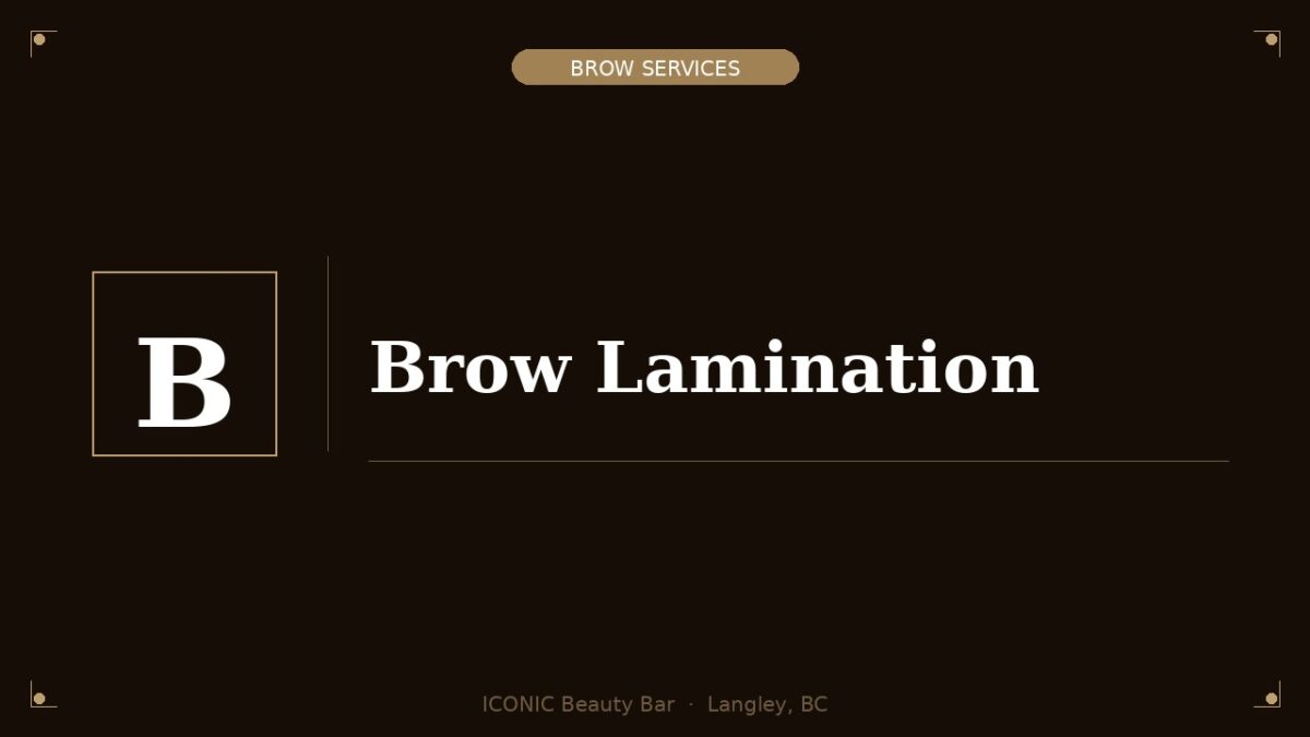 Brow Lamination