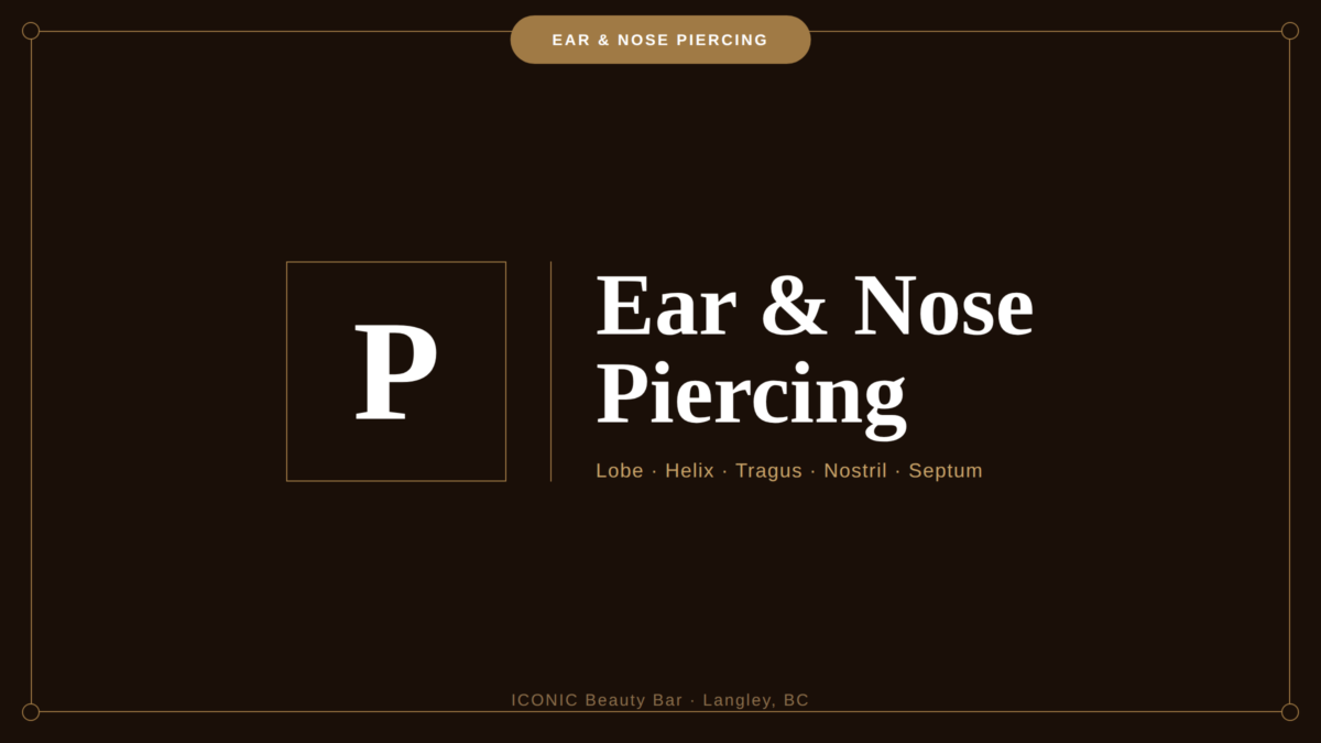 Ear & Nose Piercing