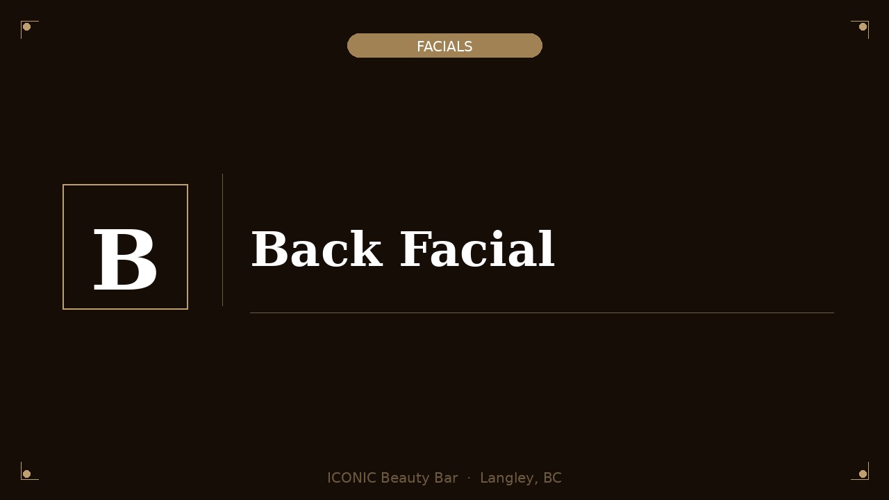 Back Facial