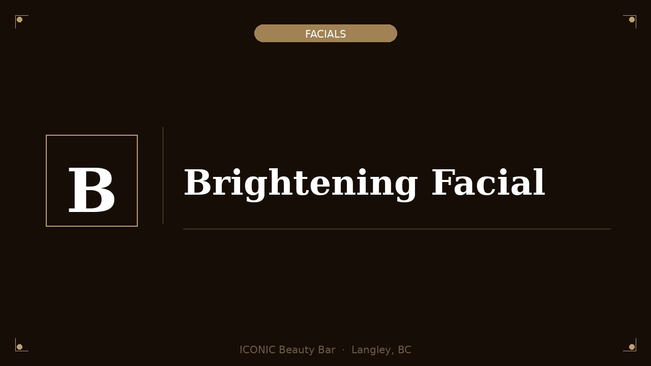 Brightening Facial