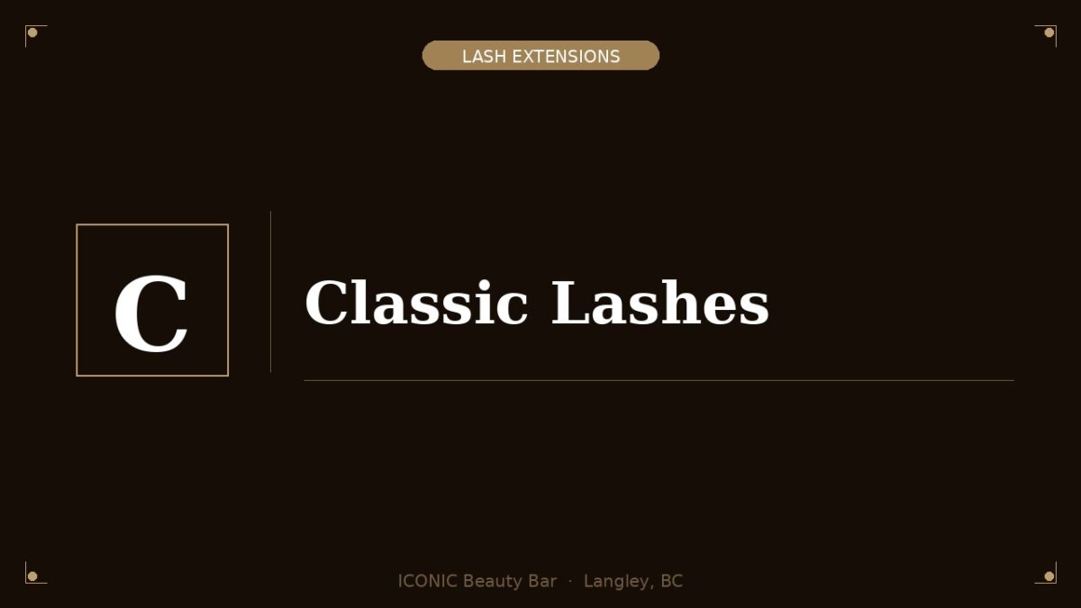 Classic Lashes - Full Set