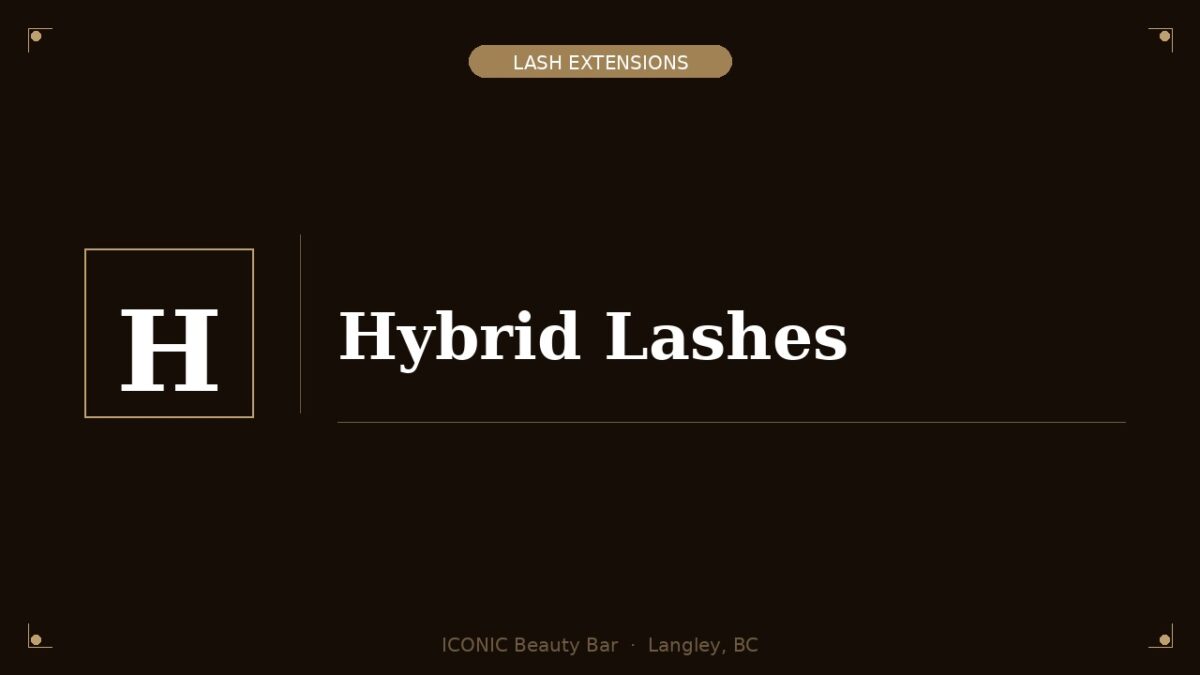 Hybrid Lashes - Full Set
