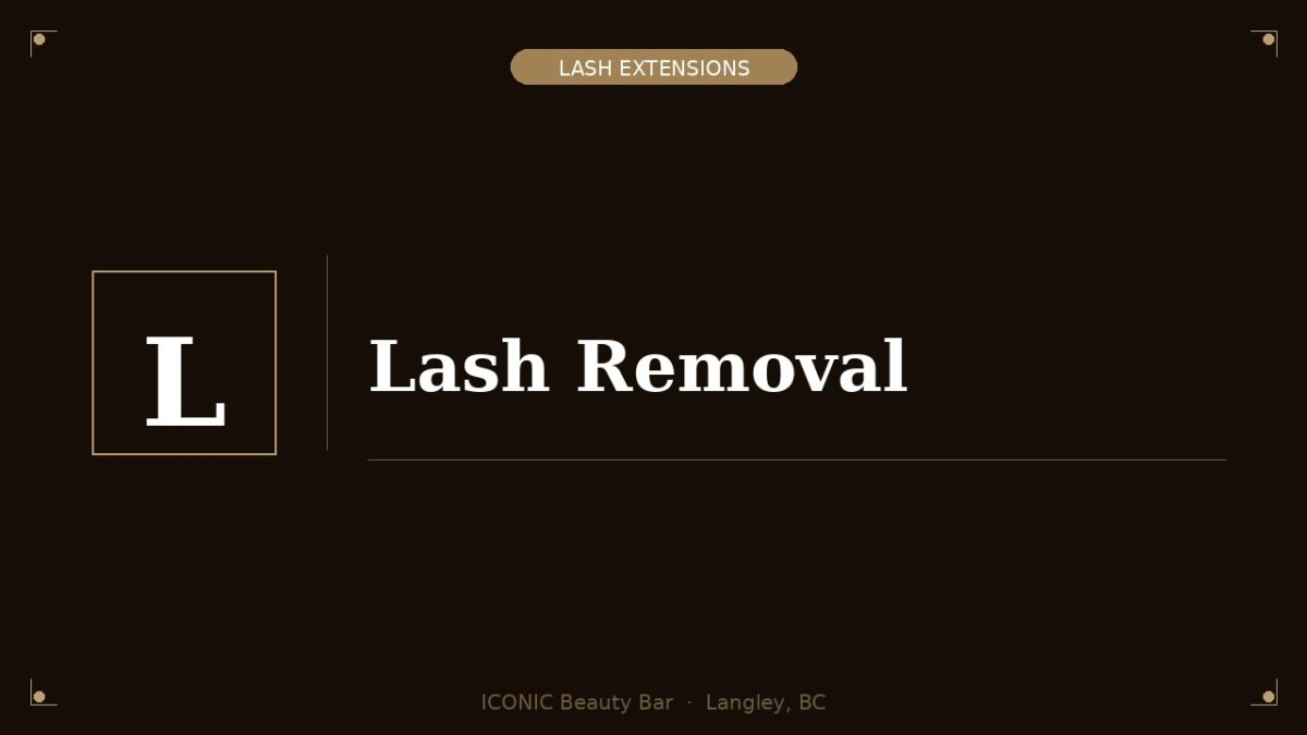 Lash Removal