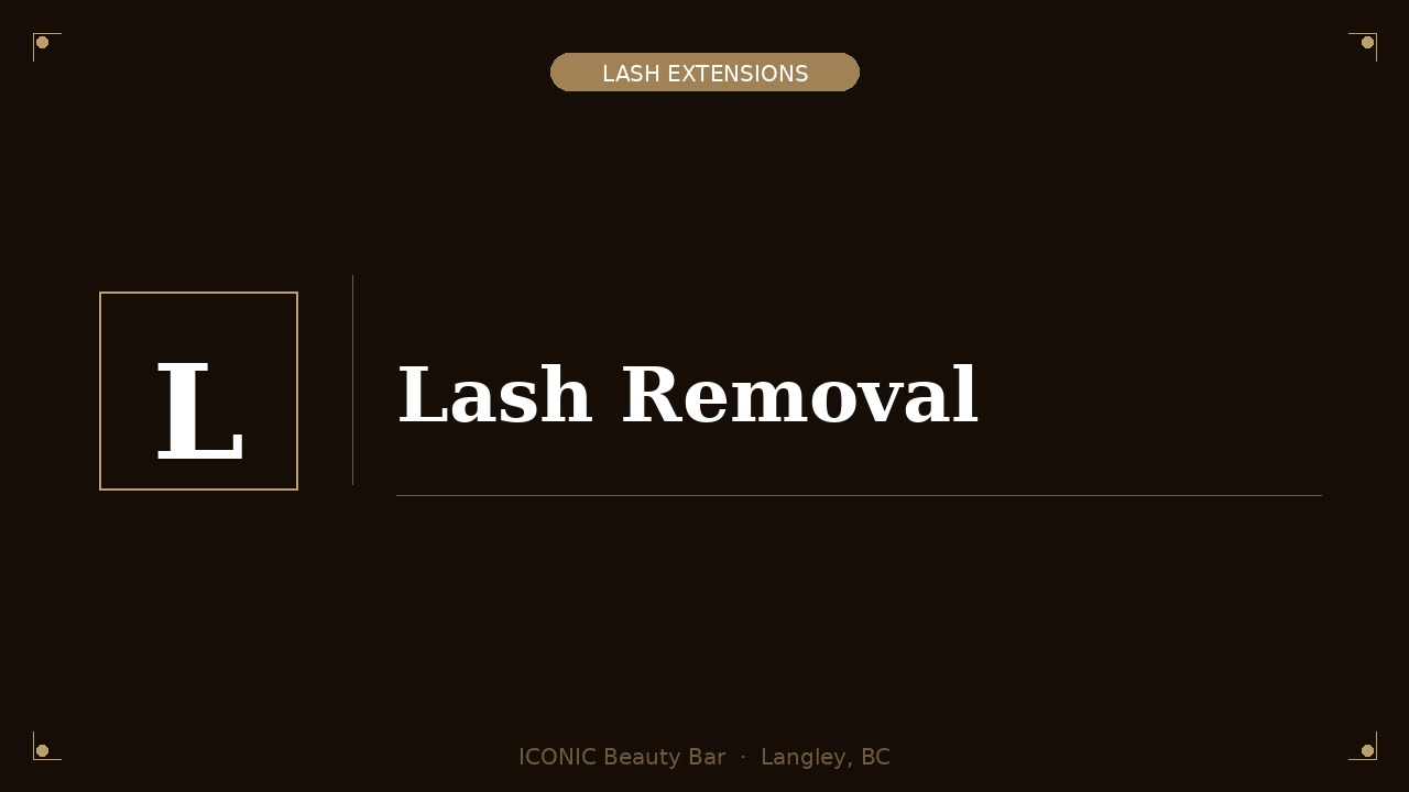 Lash Removal
