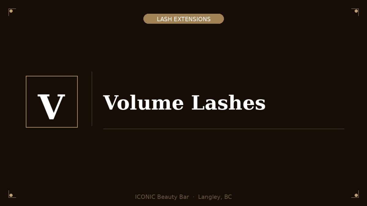 Volume Lashes - Full Set