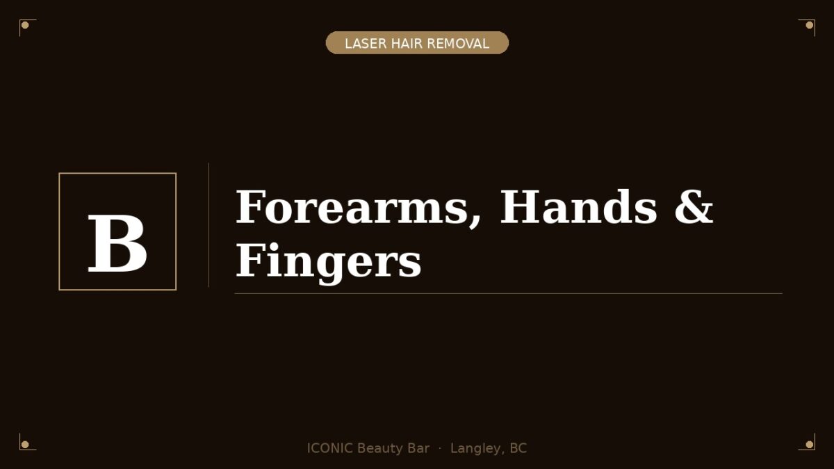 Forearms, Hands and Fingers Laser