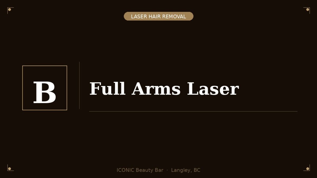 Full Arms Laser (incl. hands and fingers)