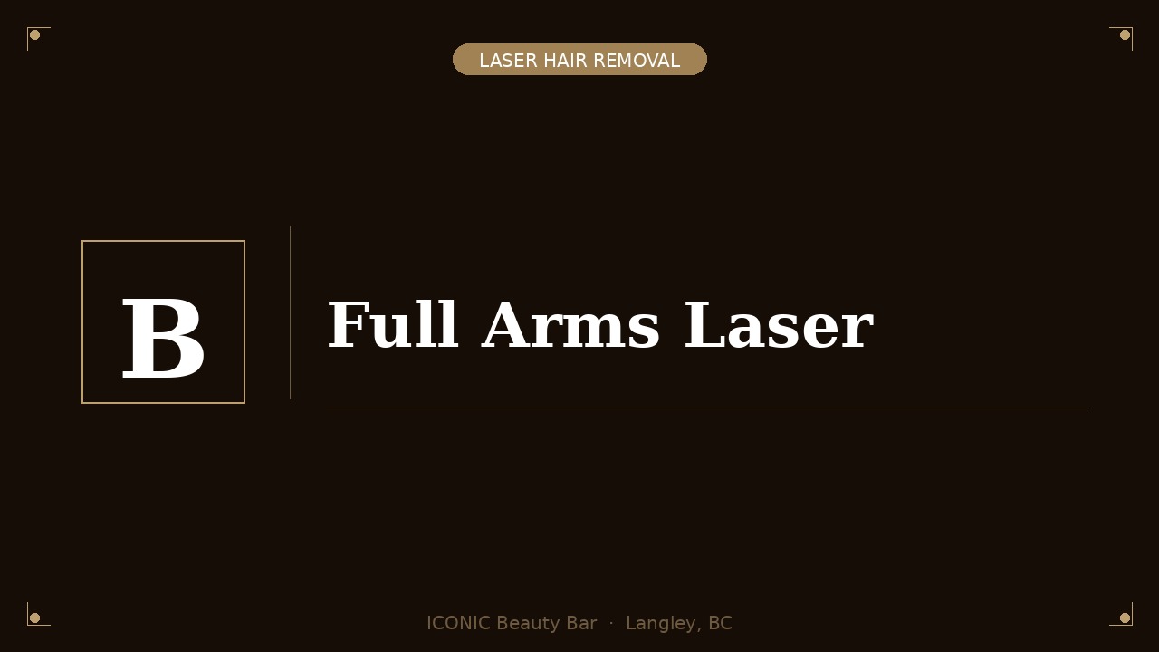 Full Arms Laser (incl. hands and fingers)