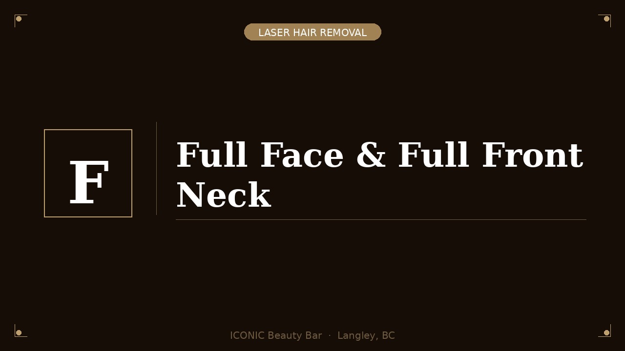 Full Face and Full Front Neck Laser