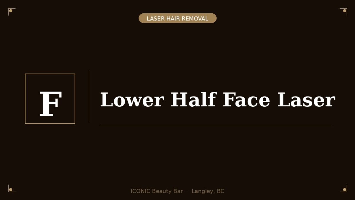 Lower Half Face Laser (Lip, Chin, Cheeks, Anterior)