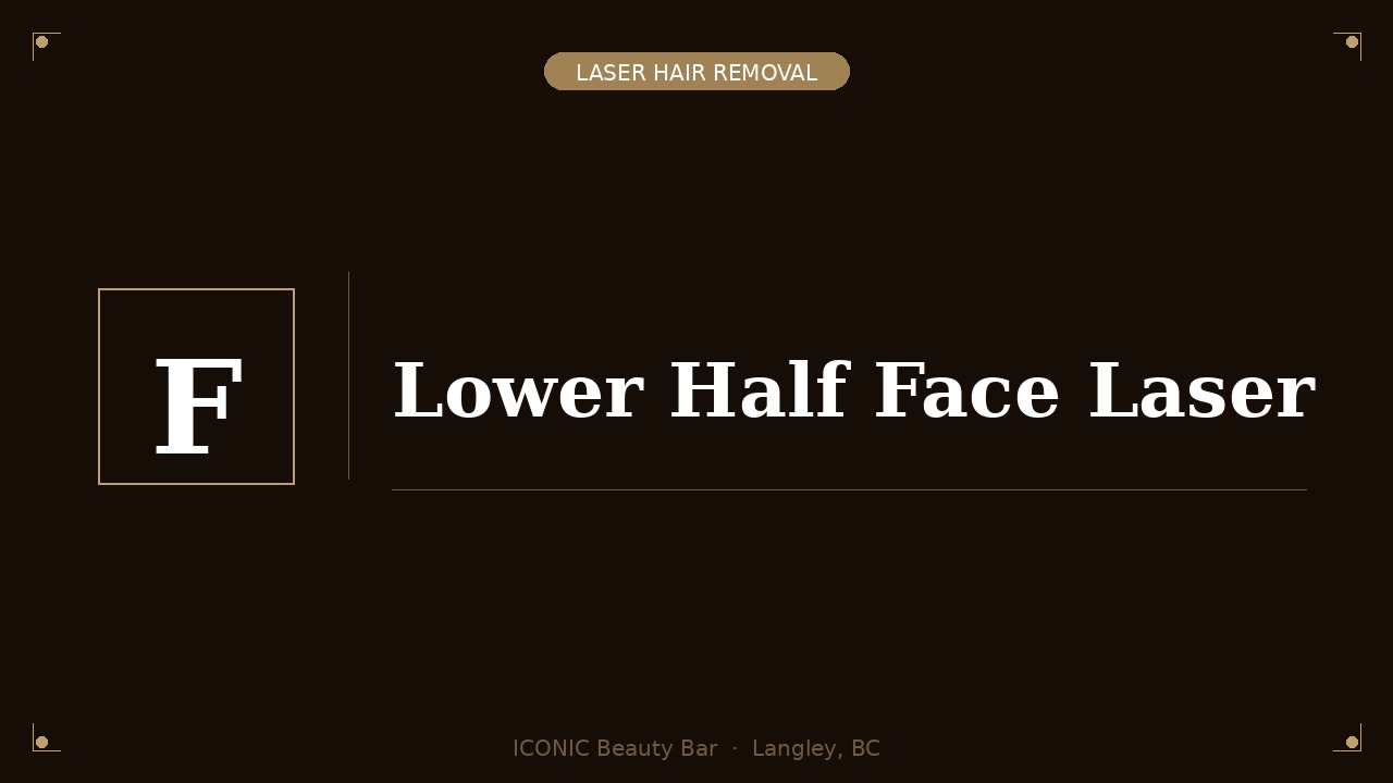 Lower Half Face Laser (Lip, Chin, Cheeks, Anterior)