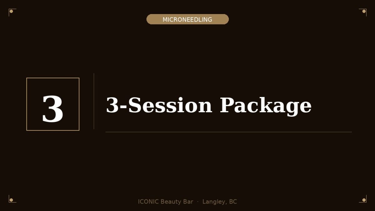 Microneedling Package (3 sessions)