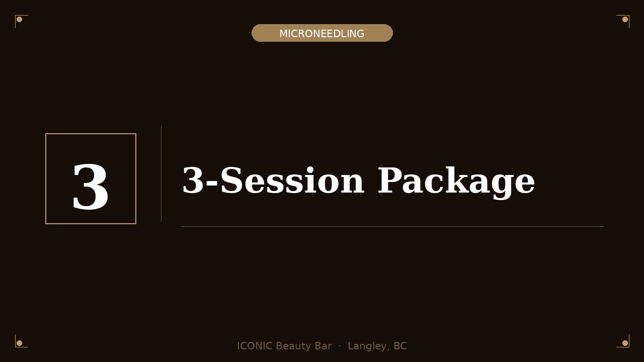 Microneedling Package (3 sessions)