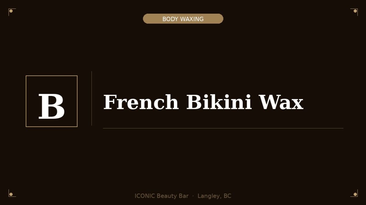 French Bikini Wax