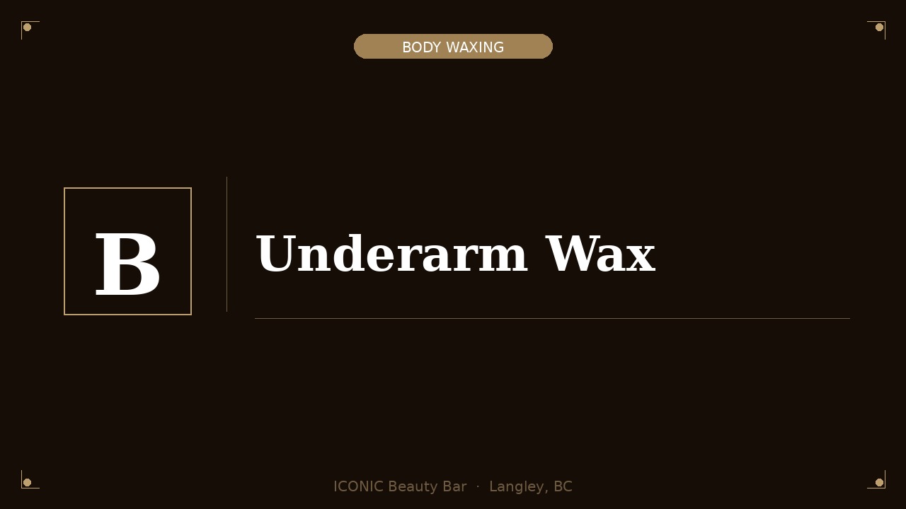 Underarm Wax